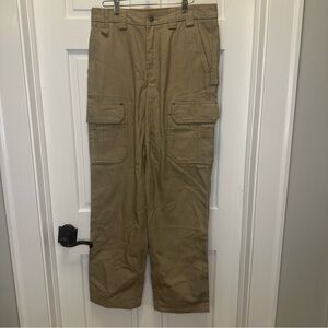 Duluth Trading Co Men's Khaki Cargo Pants‎